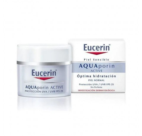 EUCERIN PIEL FACIAL SENSIBLE Aquaporin hidrat.UVx50ml