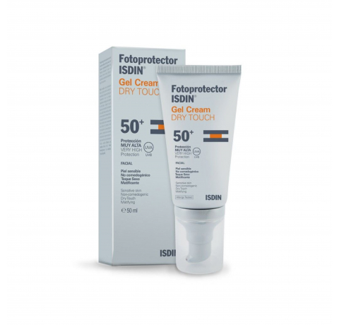 FOTOPROTECTOR ISDIN DRY TOUCH S/COLOR 50+ gel cr.x 50 ml