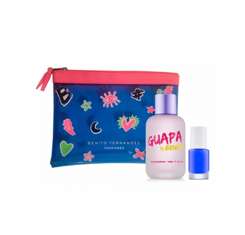 BENITO FERNANDEZ GUAPA WOM EDP X 110ML + NECESSER	