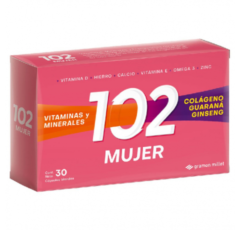 102 MUJER CAP BLANDAS X 30                                  