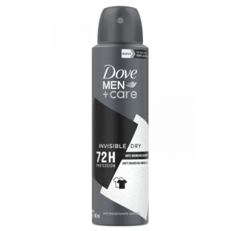 DOVE MEN INVISIBLE DRY AP 150ML DES