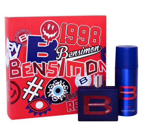 BENSIMON RED EDP 100ML+DEO 165ML EST