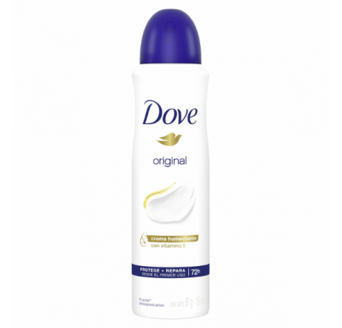 DOVE DEO AER ANT. ORIGINAL  72HS X 150ML                    