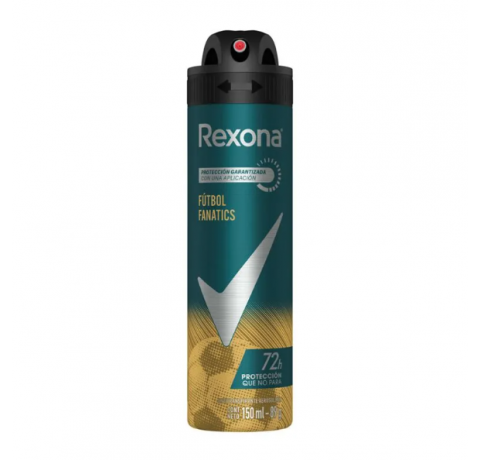 REXONA M AER ANT FUTBOL FAN X 150ML(NEW)                    