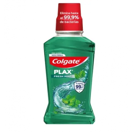 COLGATE ENJ BUC PLAX MENTA FRESCA X 250ML                   