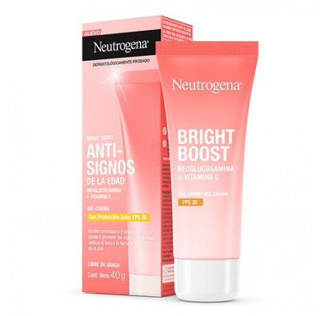 NEUTROGENA BRIGHT BOOST ANTISIGNOS GEL.CR F30X40G           