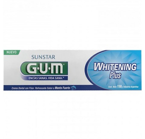 GUM WHITENING PLUS MENTA FUE 150 CRE DEN