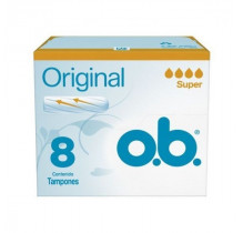 OB TAMPONES SUPER ORIGINAL X 8                              
