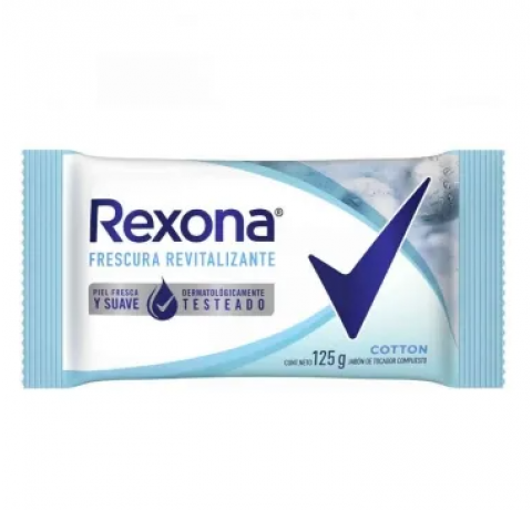 REXONA JAB COTTON FRESH EXT. ALGODON X 125G                 